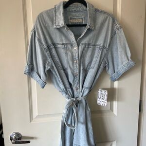 We The Free Jenny Denim Tunic